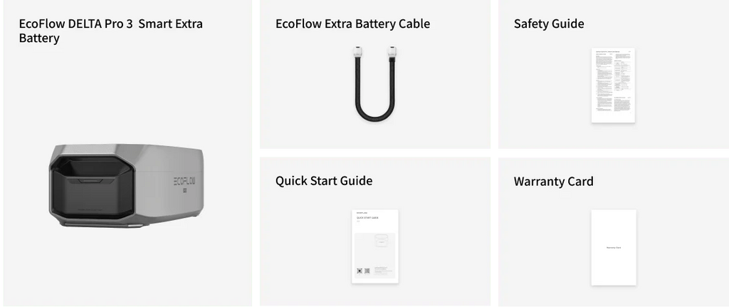 EcoFlow DELTA Pro 3 Smart Extra Battery
